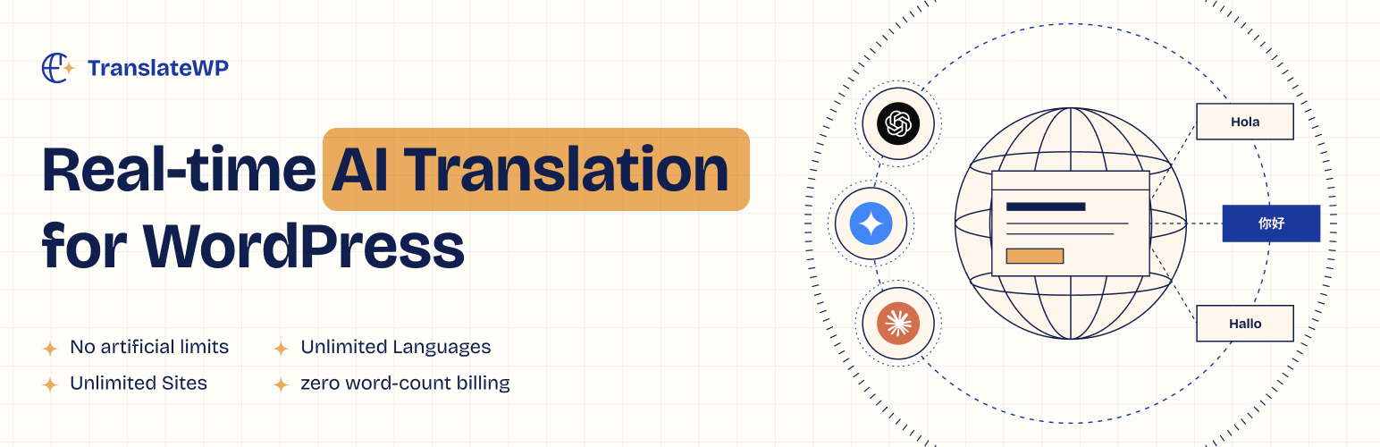 TranslateWP preview