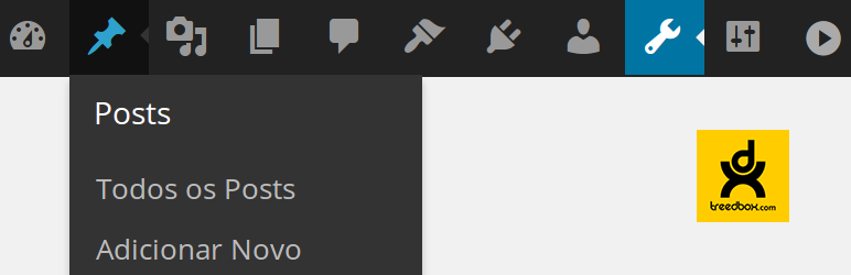 Treedbox Admin Menu