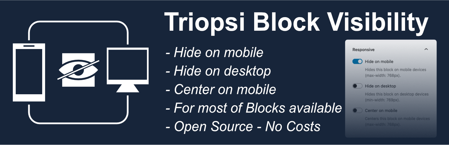 Triopsi Block Visibility