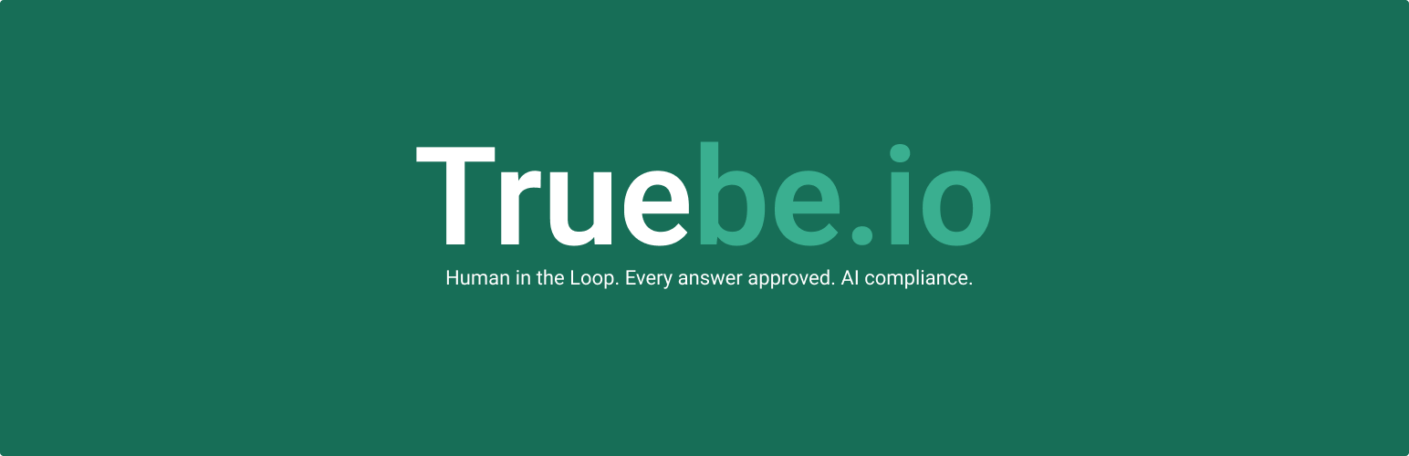 Truebe – Fact-Based AI Chatbot