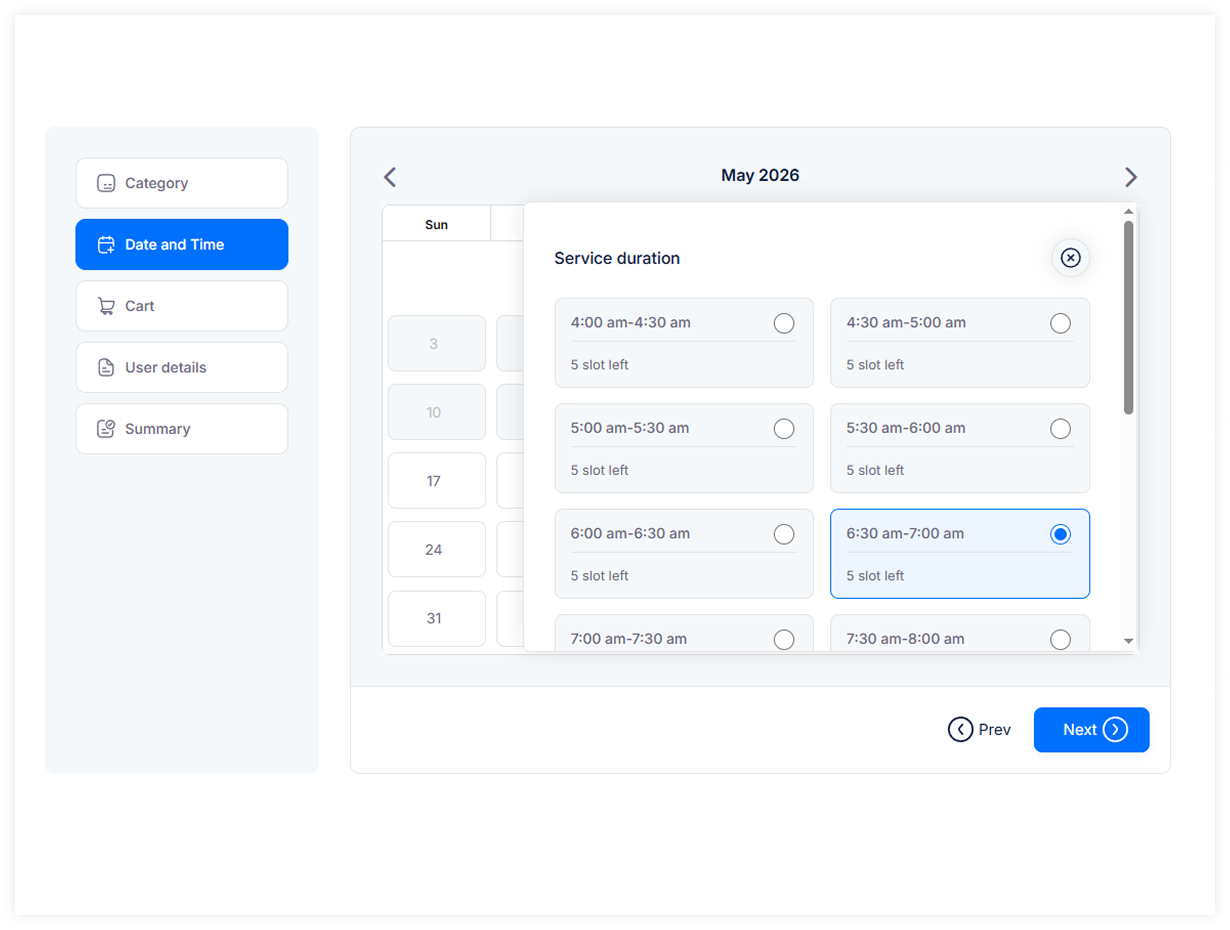 TrueBooker – Appointment Booking and Scheduler System