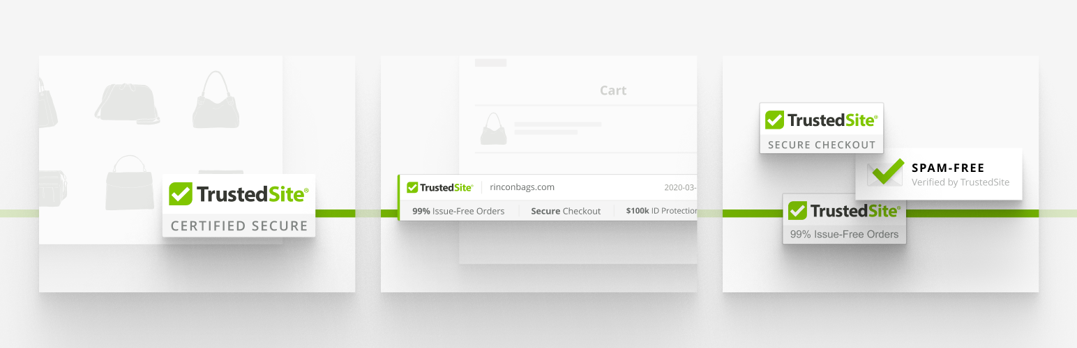 WordPress 外掛 TrustedSite 的封面圖片。