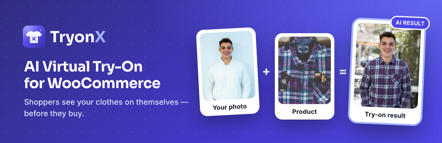 TryonX – AI Virtual Try-On for WooCommerce preview