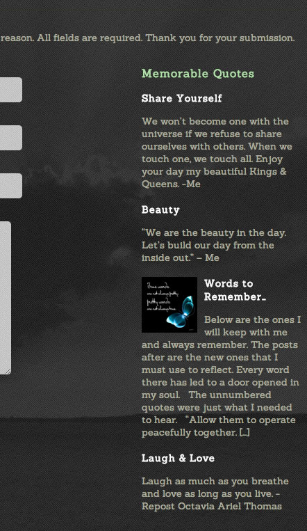 Featured Posts displayed on the front-end.