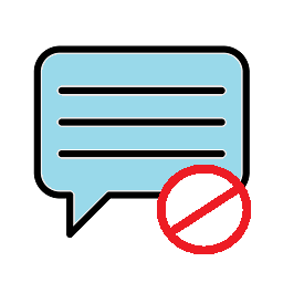 Turn Off Comments – Remove Comments, Hide Comment Box, Disable Comments and Stop Spam Icon