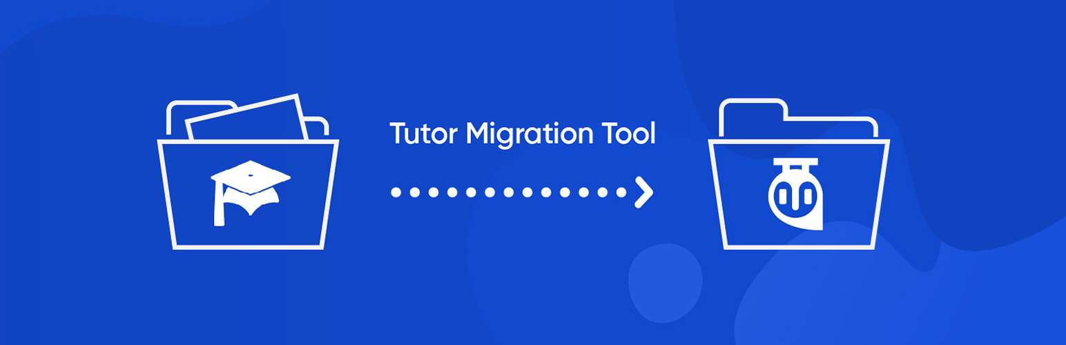 WordPress 外掛 Tutor LMS – Migration Tool 的封面圖片。