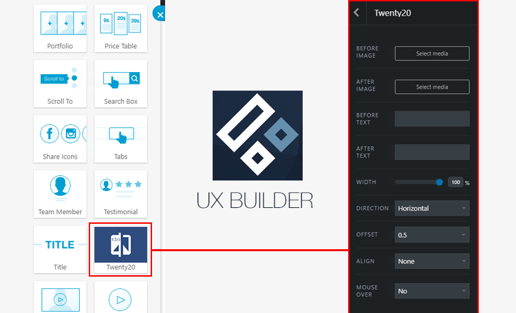 UX Builder element.