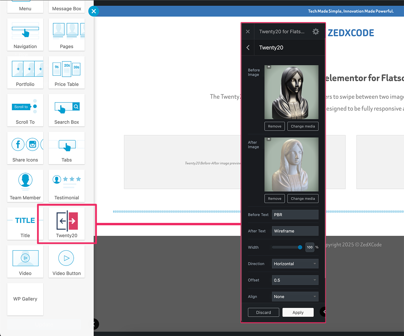 UX Builder element.
