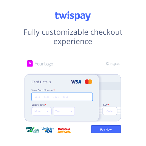 Fully customizable checkout experience