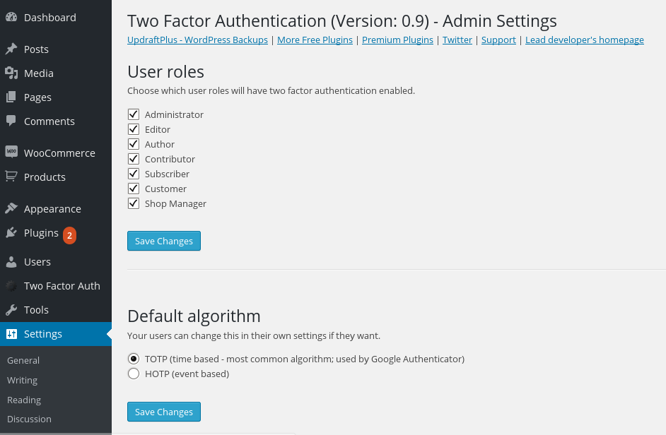 How to Include Two-Factor Authentication (2FA) to WordPress