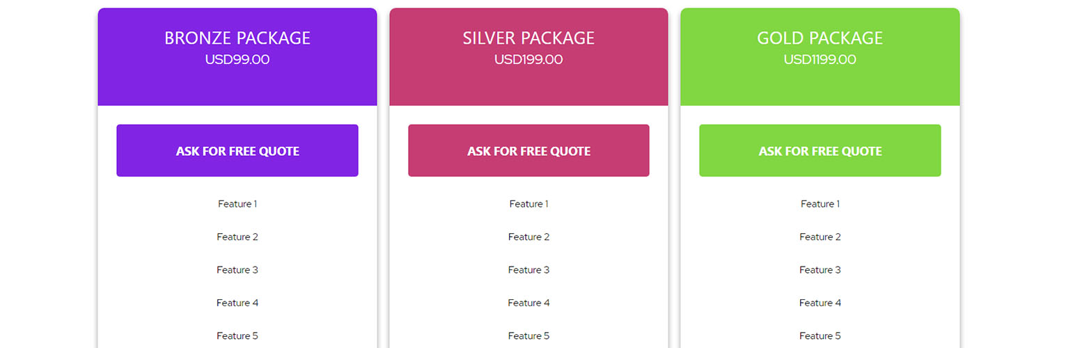 WordPress 外掛 TWP Pricing Table 的封面圖片。