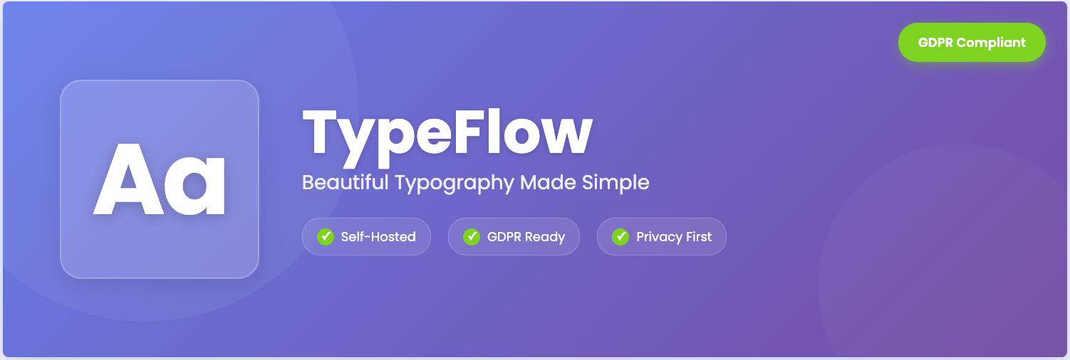 TypeFlow Font Loader for Google Fonts
