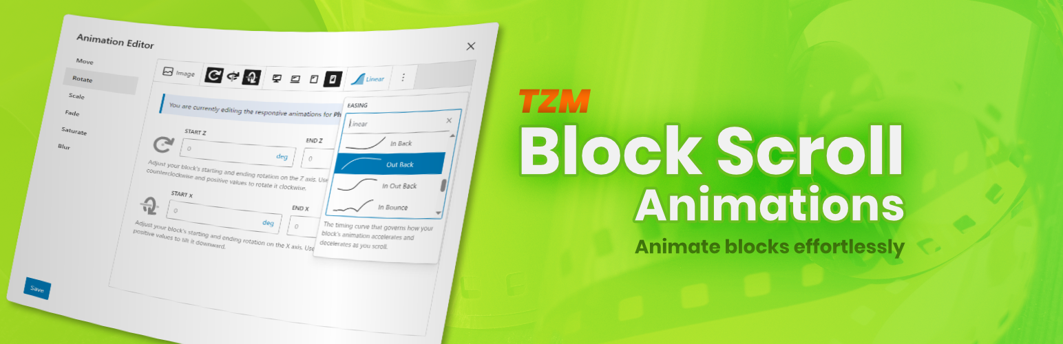 TZM Block Scroll Animations