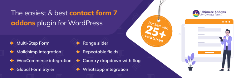 Product image for Ultimate Addons for Contact Form 7.