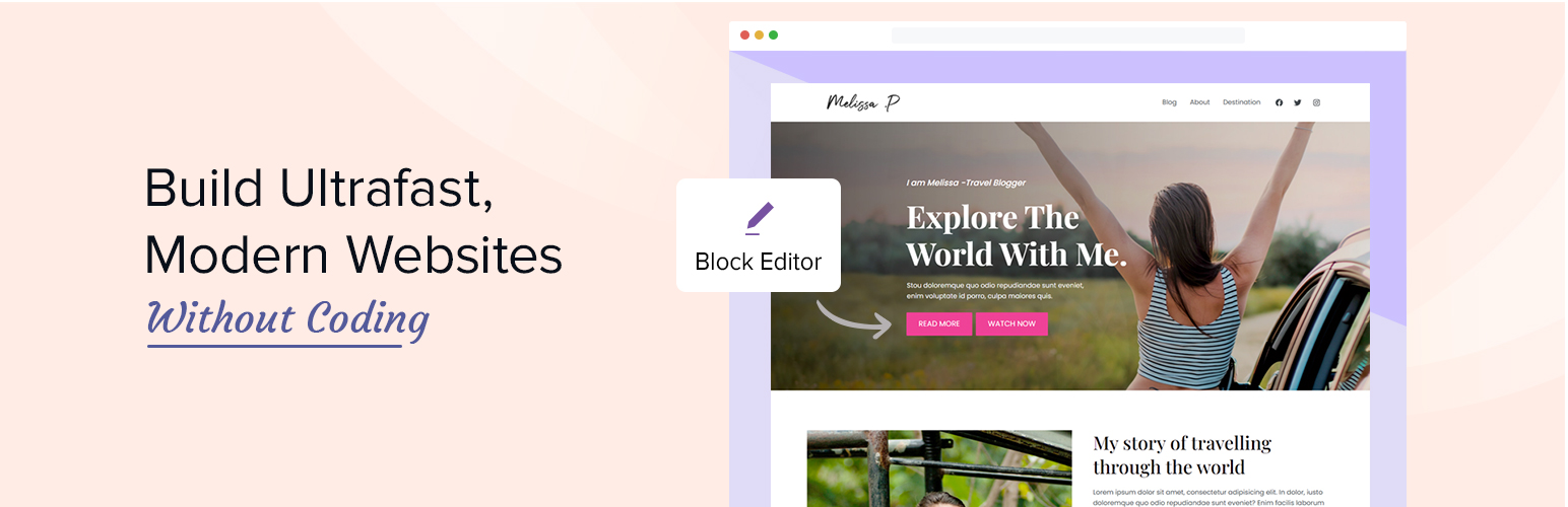 Product image for Spectra – WordPress Gutenberg Blocks.
