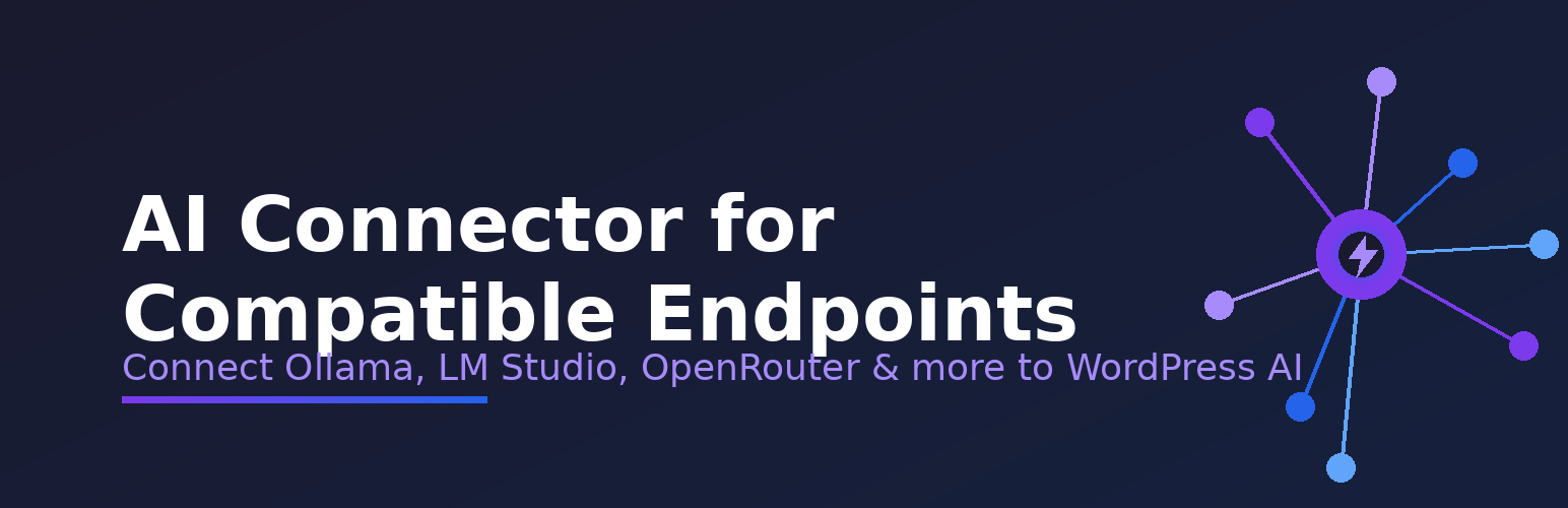WordPress 外掛 Ultimate AI Connector for Compatible Endpoints 的封面圖片