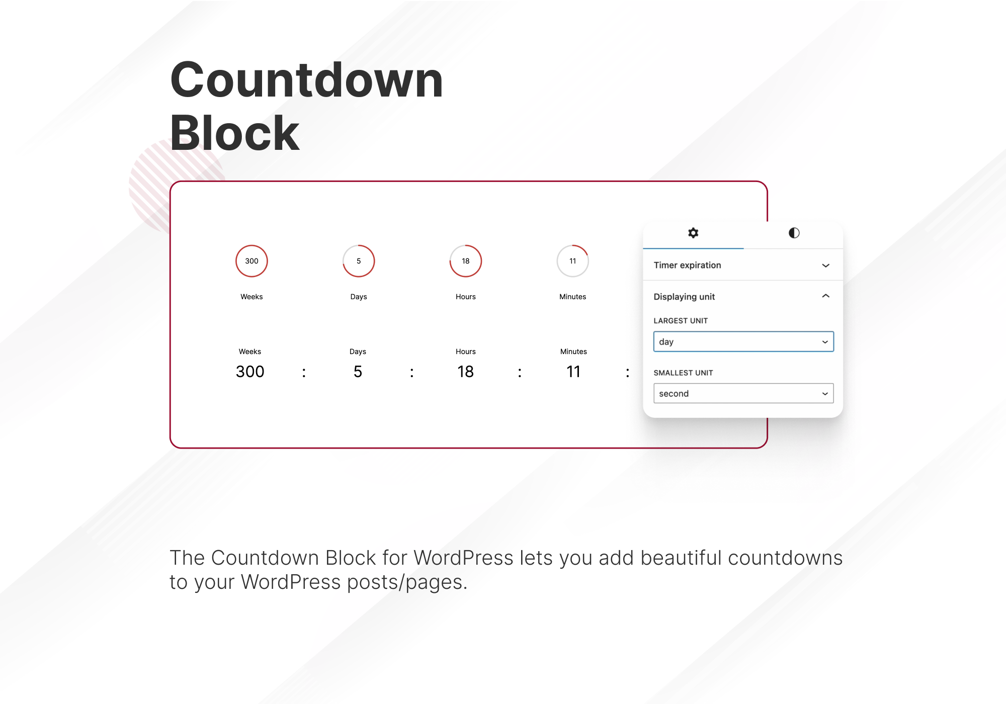 Countdown Block.