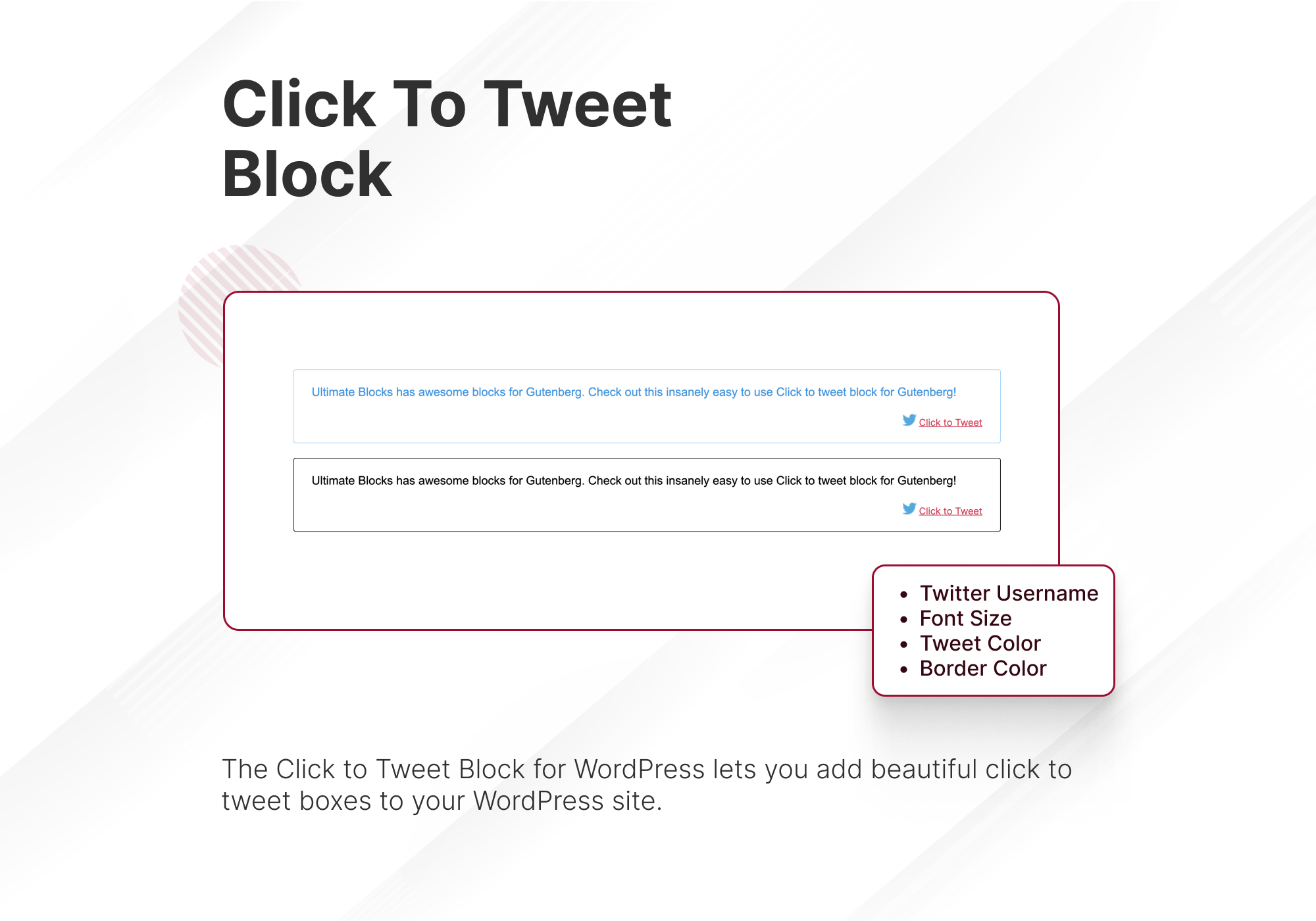 Ultimate Blocks – WordPress Blocks Plugin