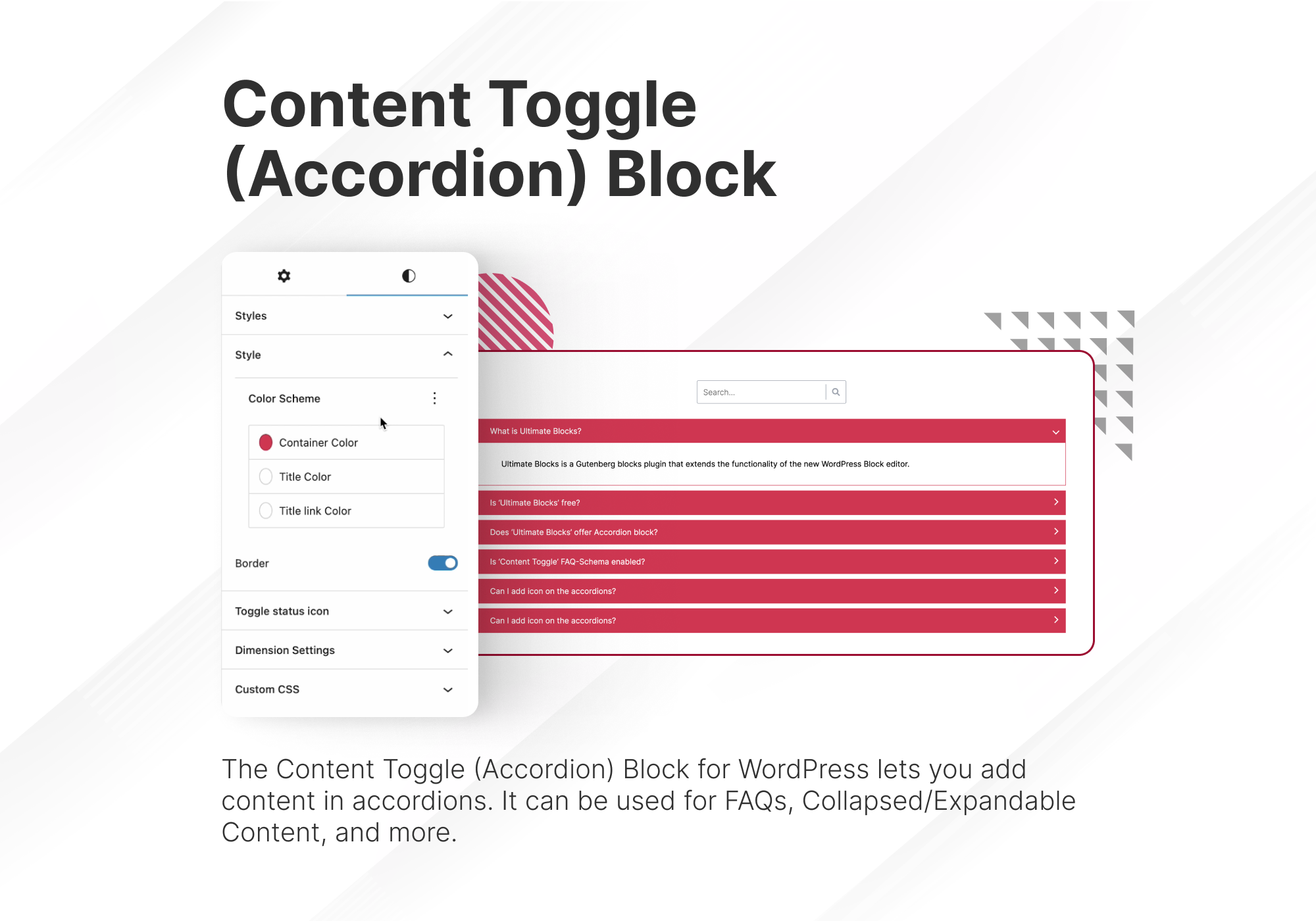 Tabbed Content Block.