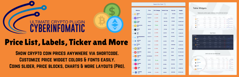 Ultimate Crypto Widget