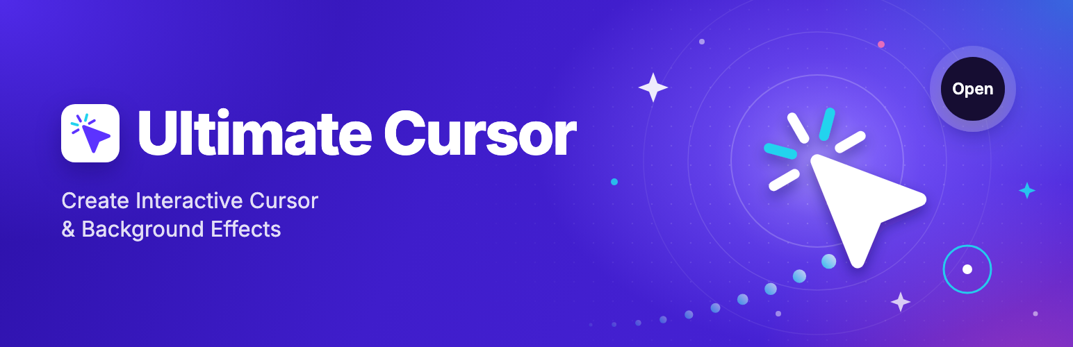 Ultimate Cursor – Interactive and Animated Custom Cursor and Background Effects Toolkit preview