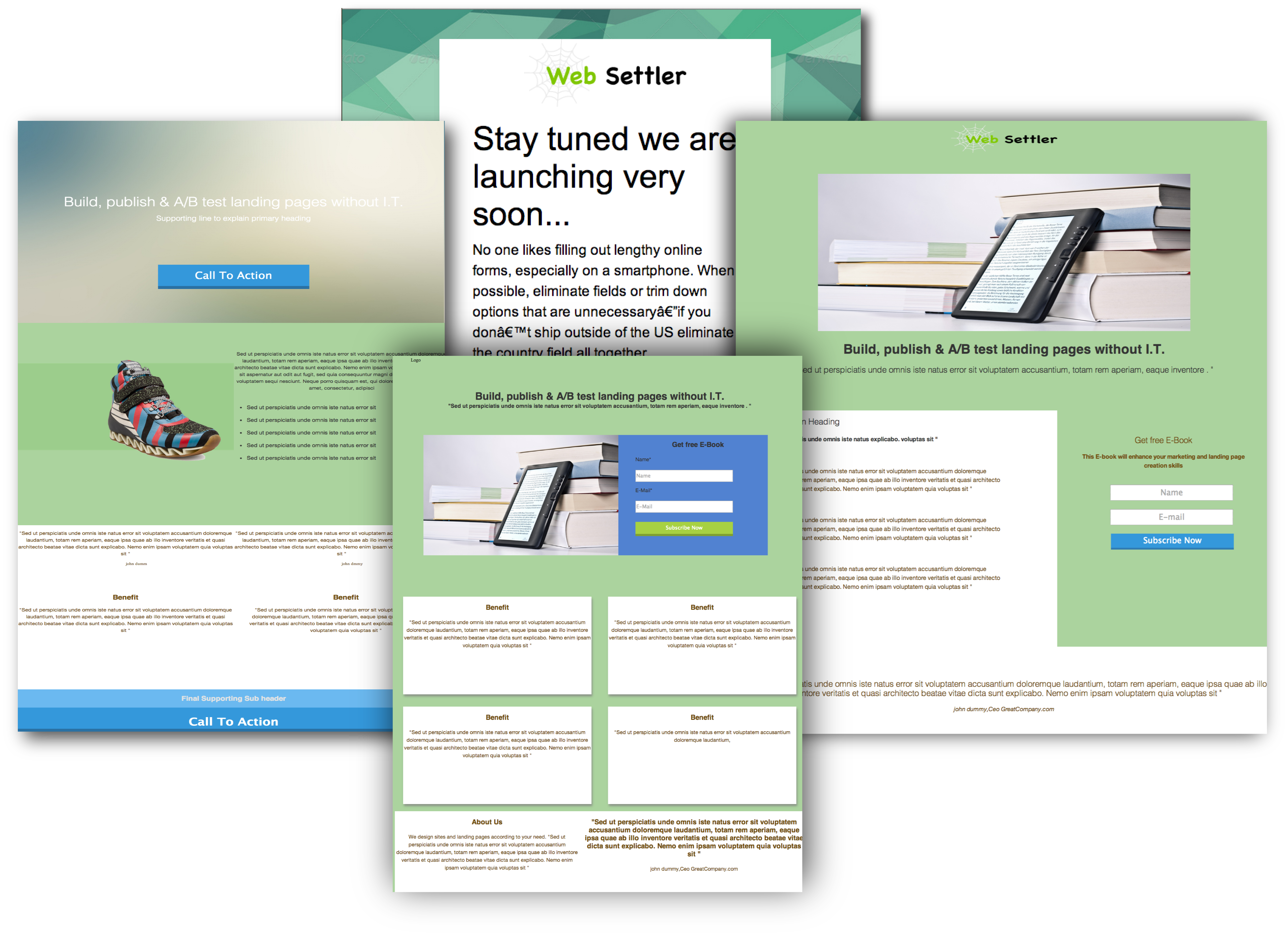 Landing Page Builder &#8211; Free Landing Page Templates