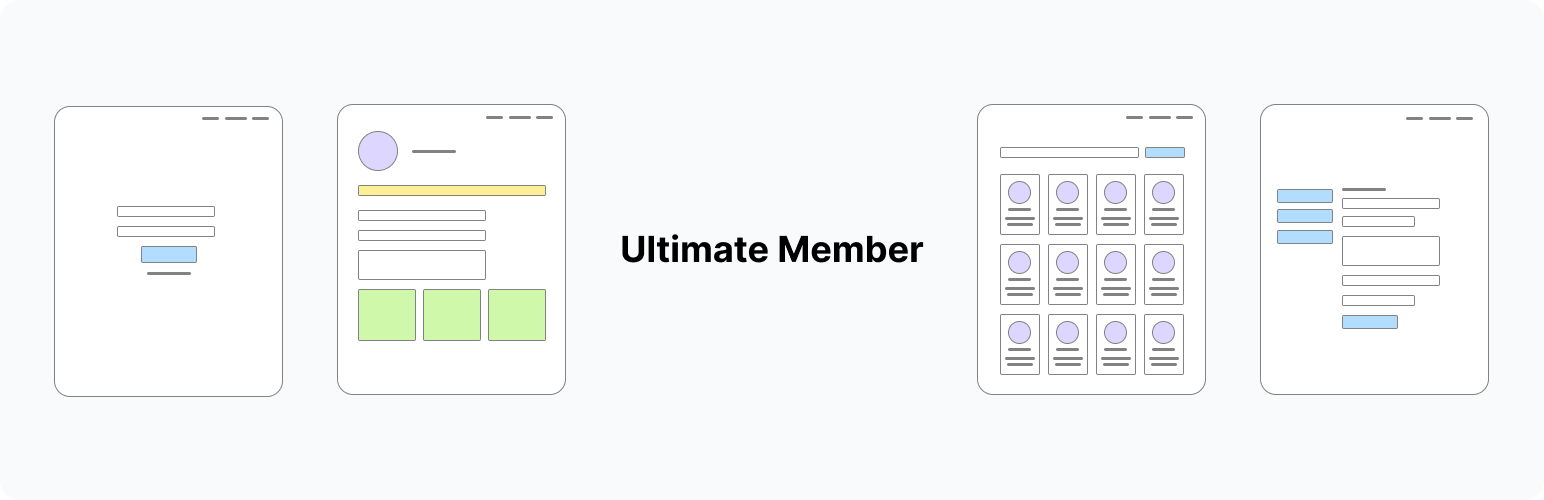 Ultimate Member – Benutzerprofil, Registrierung, Anmeldung, Mitgliederverzeichnis, Inhaltsbeschränkung & Mitgliedschafts-Plugin