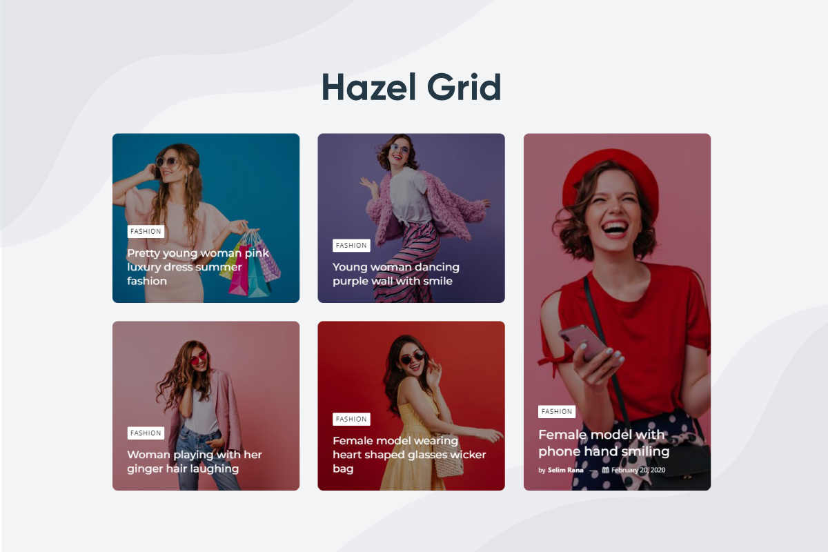 Hazel Grid Example