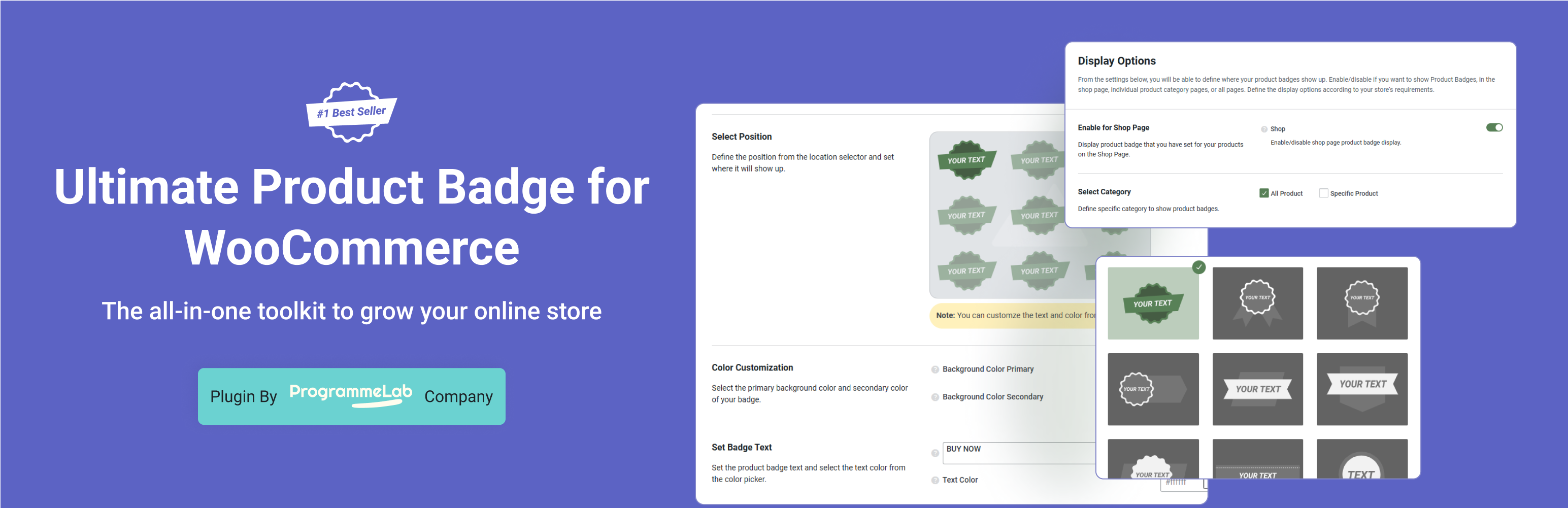 WordPress 外掛 Ultimate Product Badge for WooCommerce 的封面圖片。