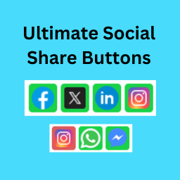 Ultimate Social Share Buttons