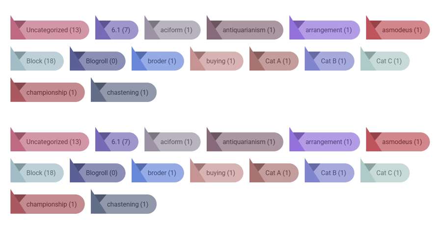 Ultimate Tag Cloud Elementor Addon - Screenshot 1