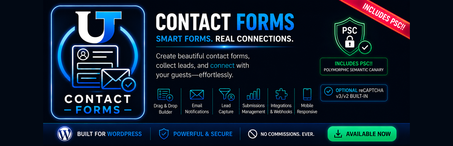 UltimaTour Contact Forms