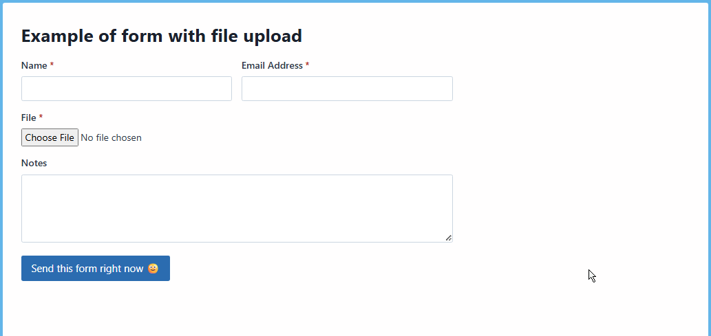 Beautiful forms with zero friction for real visitors, including responsive layouts and secure file uploads.
