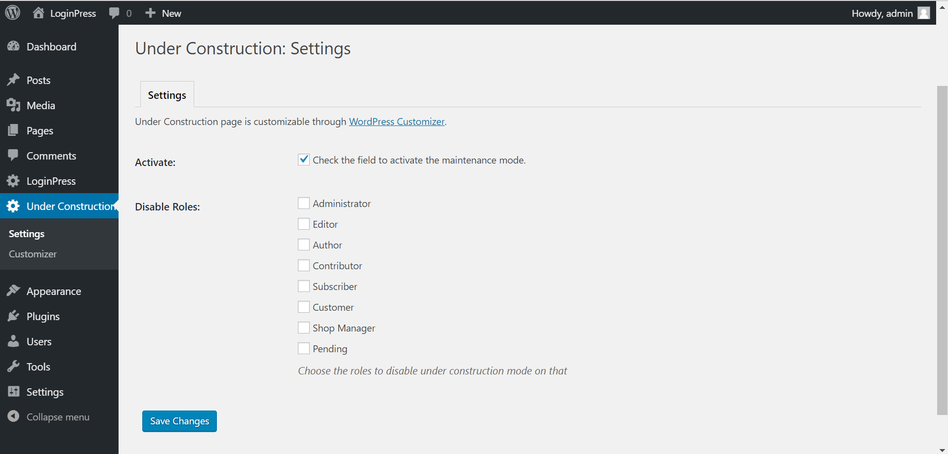 Under Construction by WPBrigade - <a href=
