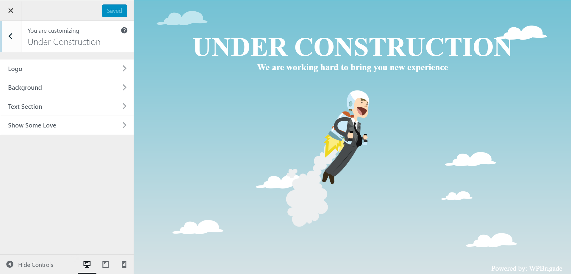 Under Construction by WPBrigade - <a href=