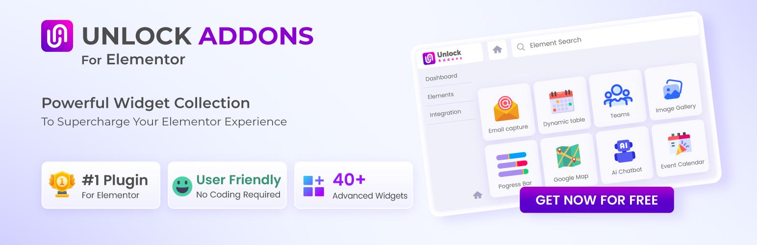 Unlock Addons for Elementor