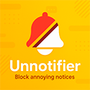 Unnotifier — disable admin notices individually