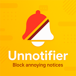 Unnotifier — disable admin notices individually Icon