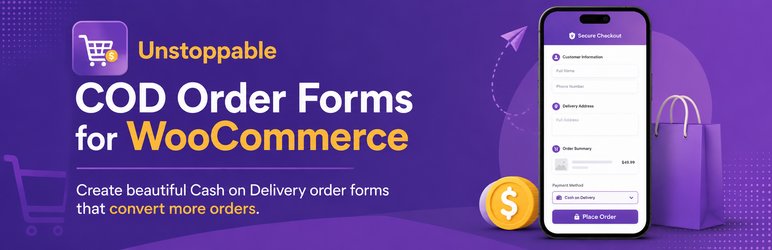 Unstoppable COD Order Forms for WooCommerce preview