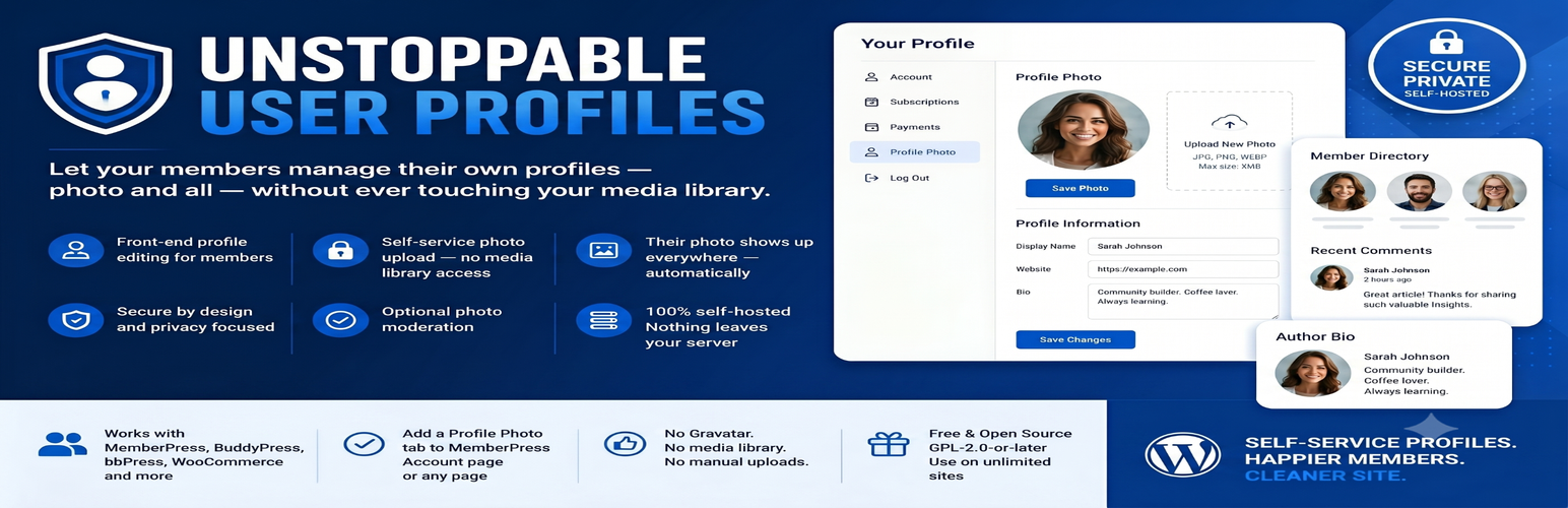 Unstoppable User Profiles