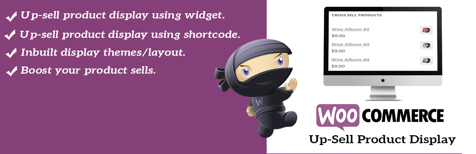Up Sell Product Display For WooCommerce
