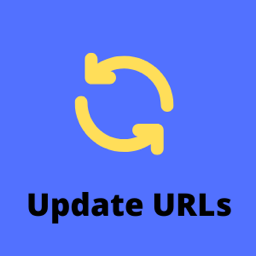 Update URLs &#8211; Quick and Easy way to search old links and replace them with new links in WordPress Icon