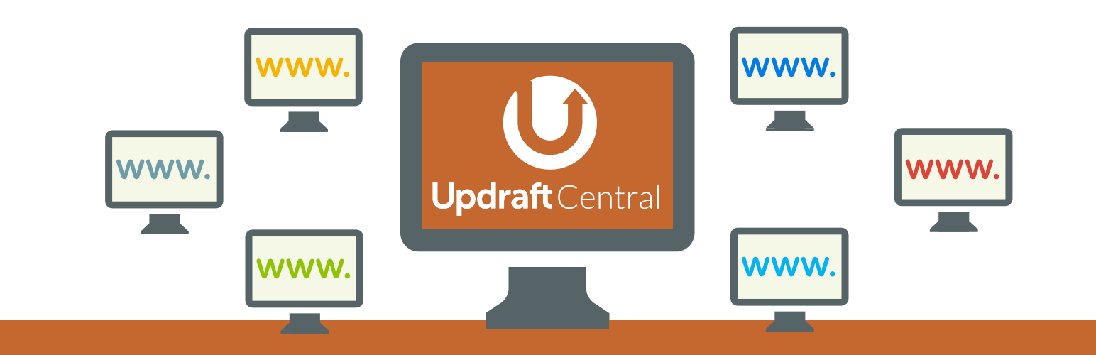 WordPress 外掛 UpdraftCentral Dashboard 的封面圖片。