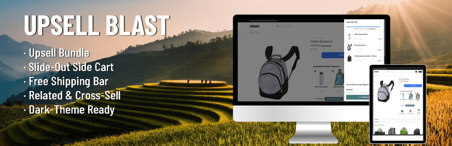 Upsell Blast Lite — Upsell &amp; Cross-Sell for WooCommerce
