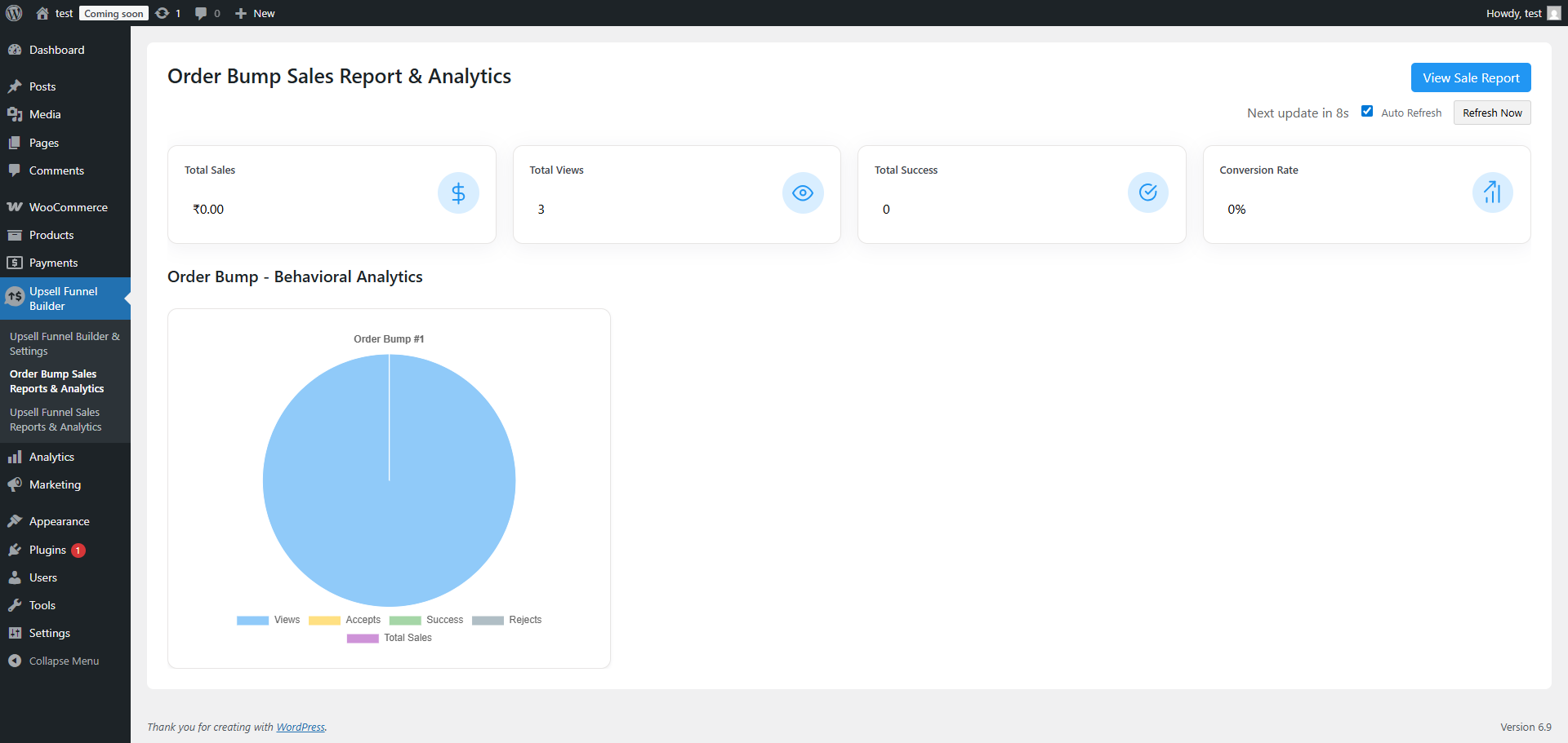 Order Bump Sales Reports & Analytics – Order Bump Behavioral Analytics