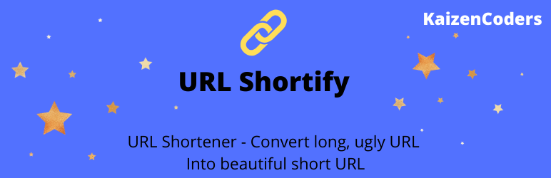 Product image for URL Shortify – Simple, Powerful and Easy URL Shortener Plugin For WordPress.