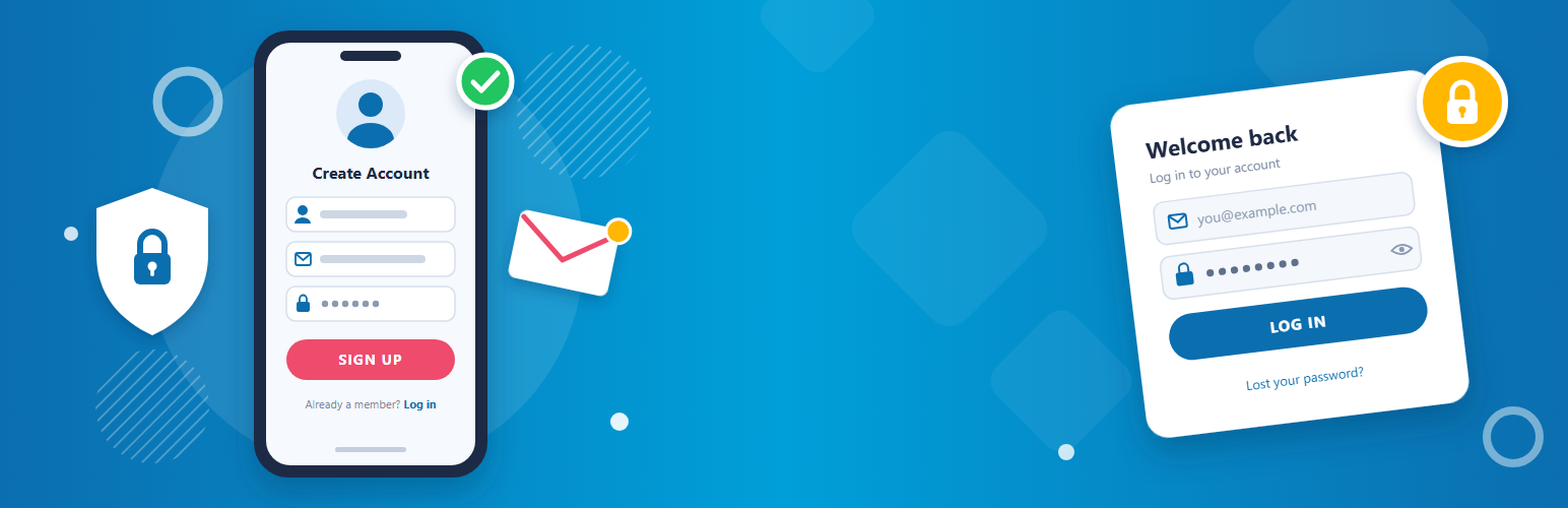 User Registration and Login – AJAX Login & Registration Forms preview