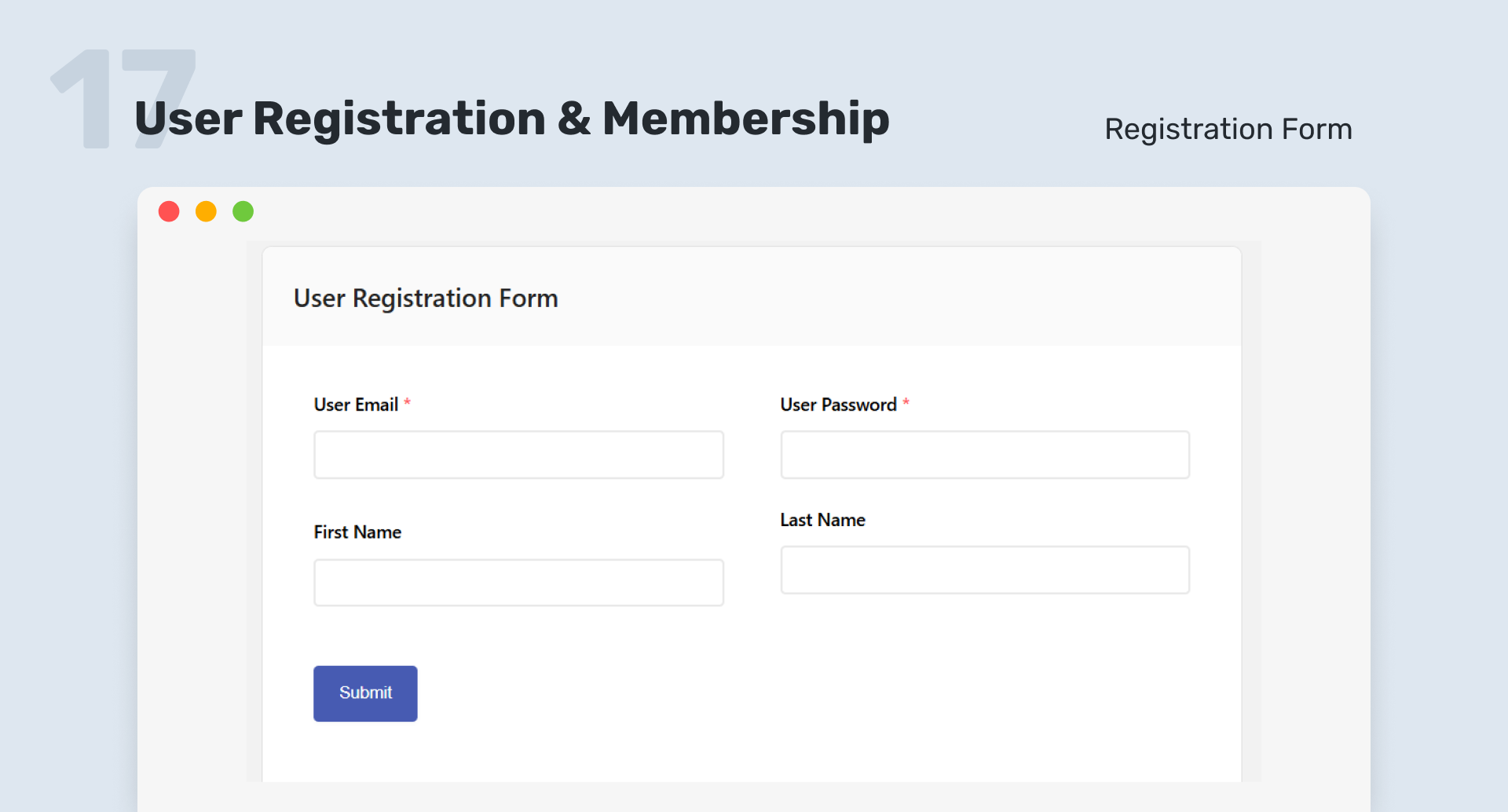 Registration Form