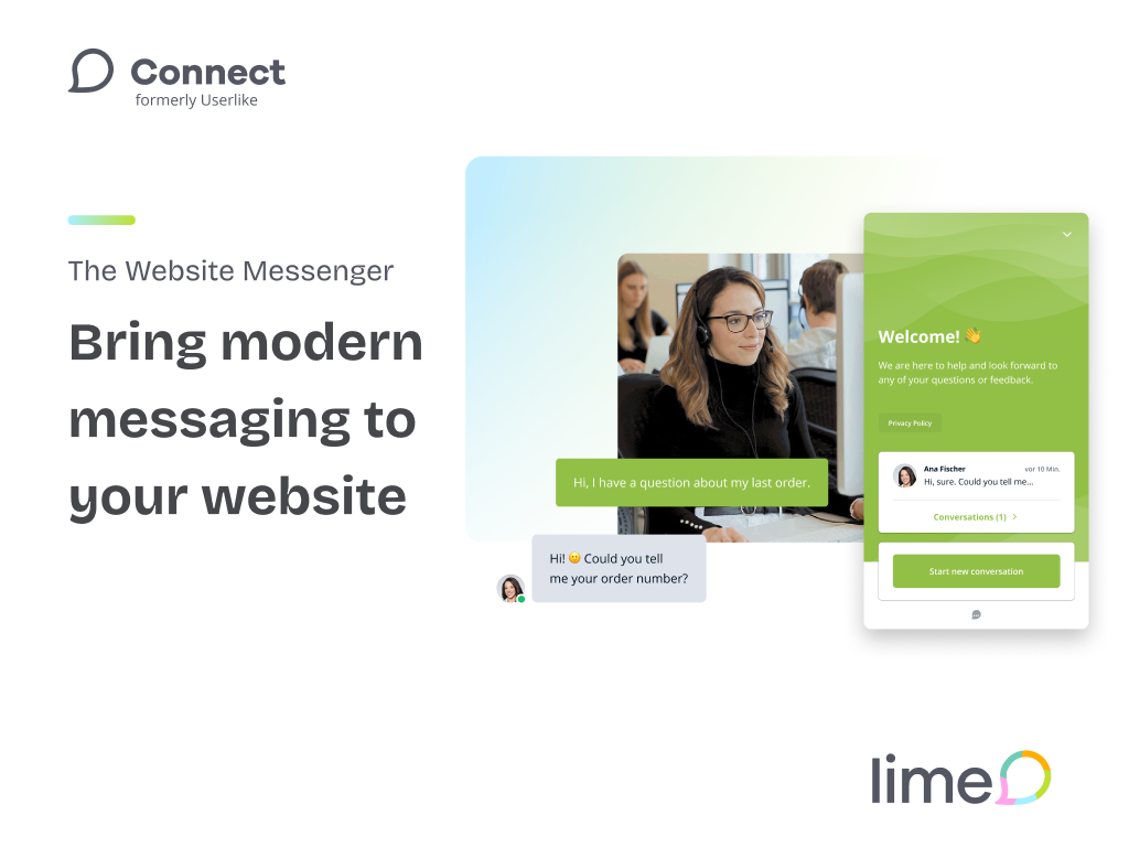 Bring modern messaging to your website