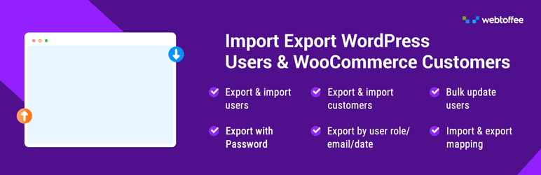 Export and Import Users and Customers pro